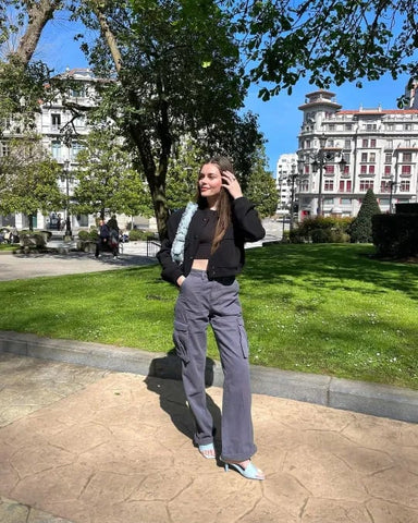 Levoire | Pantalon Cargo À Coupe Droite