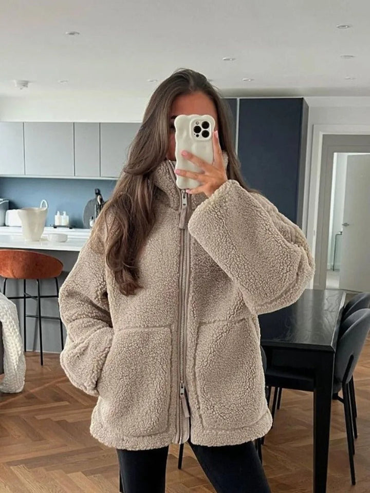 Levoire | Bergère Chandail Fleece Chauffant Khaki
