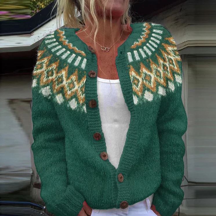 Levoire | Gilet Confortable Avec Coupe Décontractée Vert