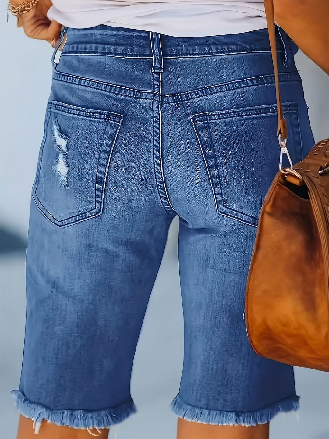 Levoire | Revityt Vartalohartsi Jeans Taille Haute Et À Ourlet Élastique