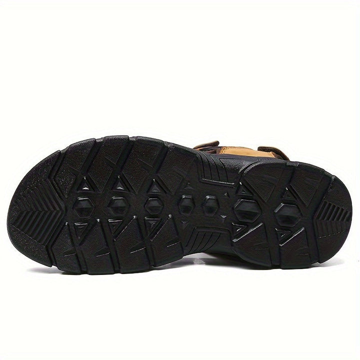 Levoire | Sandales En Cuir Avec Velcro