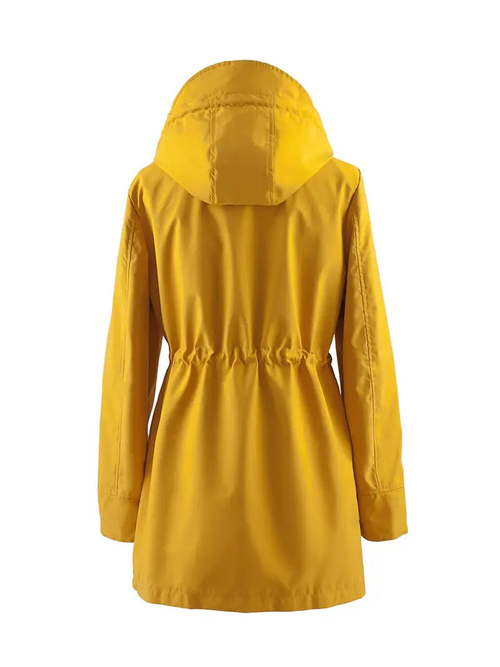 Levoire | Veste De Pluie Décontractée Avec Capuche