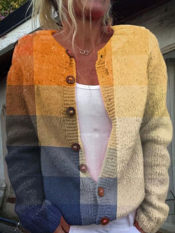 Levoire | Cardigan Avec Imprimé Géométrique