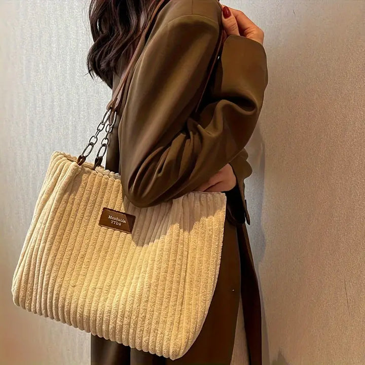 Levoire | Sac Fourre-Tout En Velours Côtelé