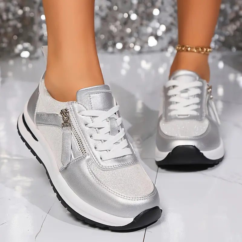 Levoire | Très confortables baskets Argent