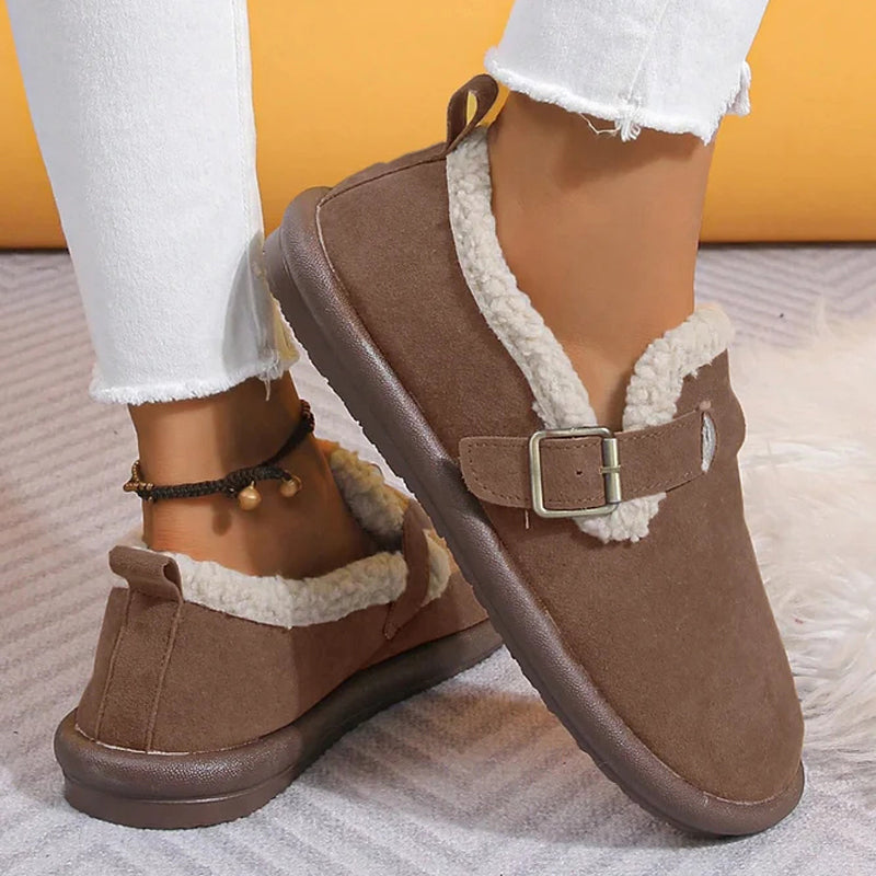Levoire | Luxe Chaussures Douillettées Avec Boucle Pour Femmes