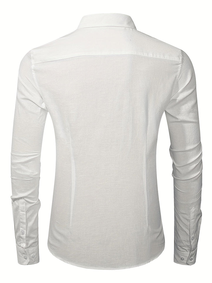 Levoire | Chemise Décontractée À Manches Longues Pour Styles Décontractés