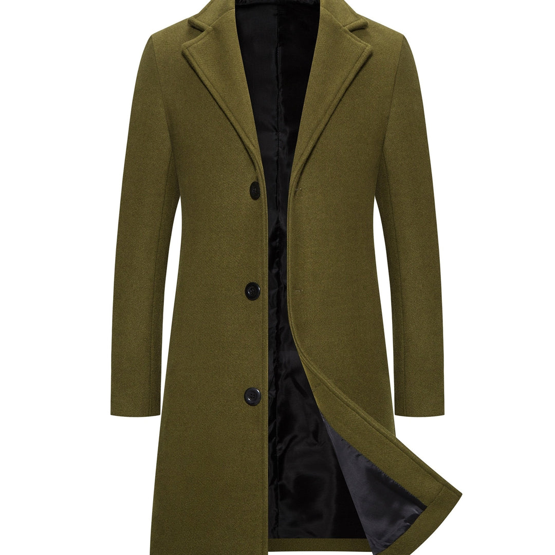 Levoire | Trench-Coat Mi-Homme À Poche Poitrine Unique