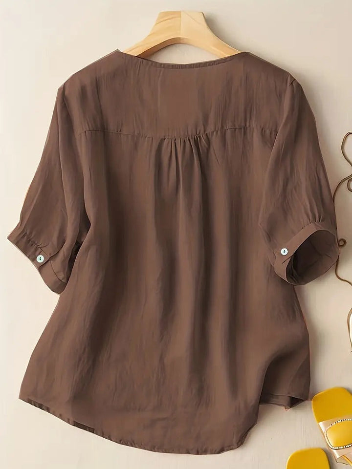 Levoire | T-shirt vintage à col en V