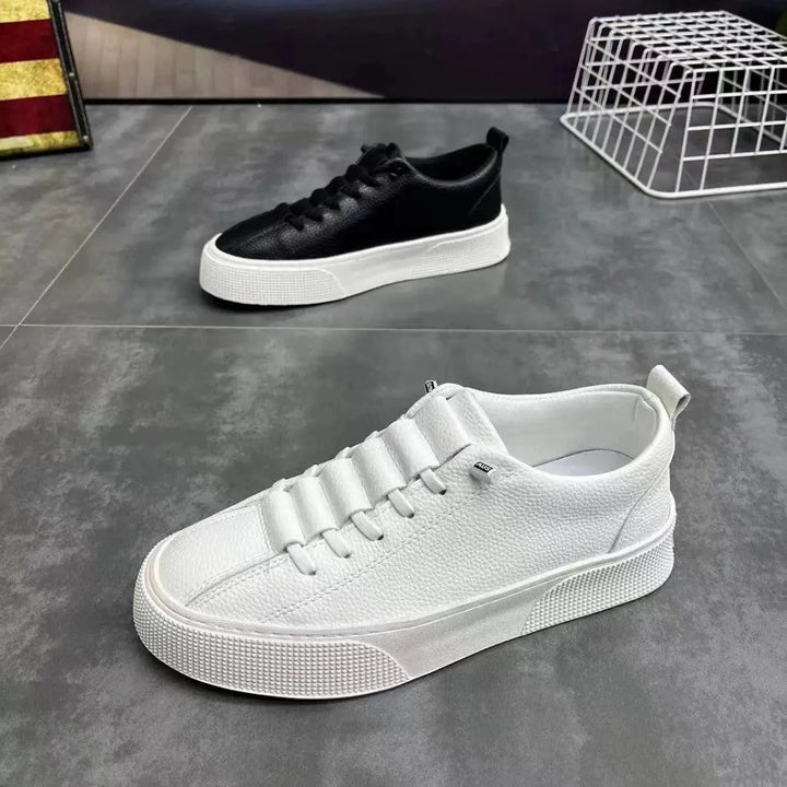 Levoire | Baskets basses pour hommes en simili cuir