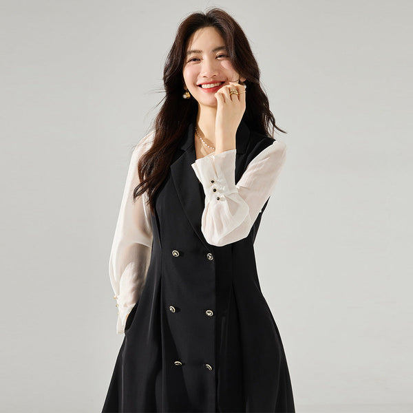 Levoire | Robe Polyvalente Avec Décolleté En V Moderne Et Ceinture L