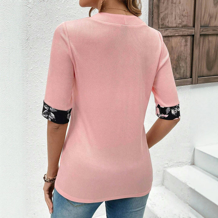 Levoire | Blouse Patchwork Avec Imprimé Floral