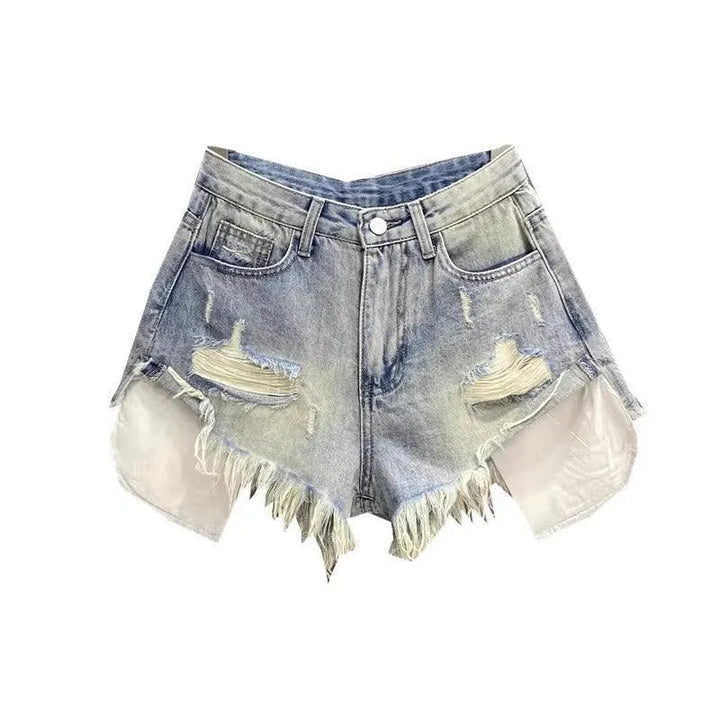 Levoire | Jeans avec couture brute effilochée et brossée