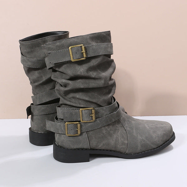 Levoire | Bottes Confortables Avec Soutien De La Voûte Plantaire Et Semelle Antidérapante Gris