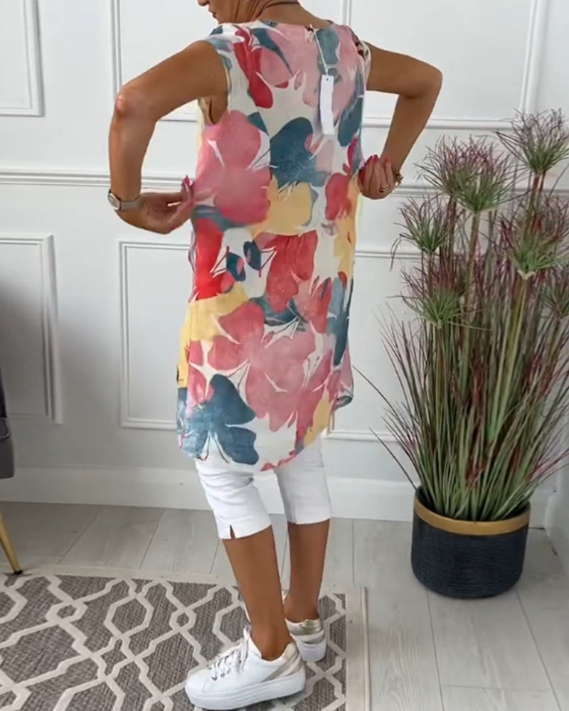 Levoire | Robe De Loisir Pour Femmes Avec Des Fleurs