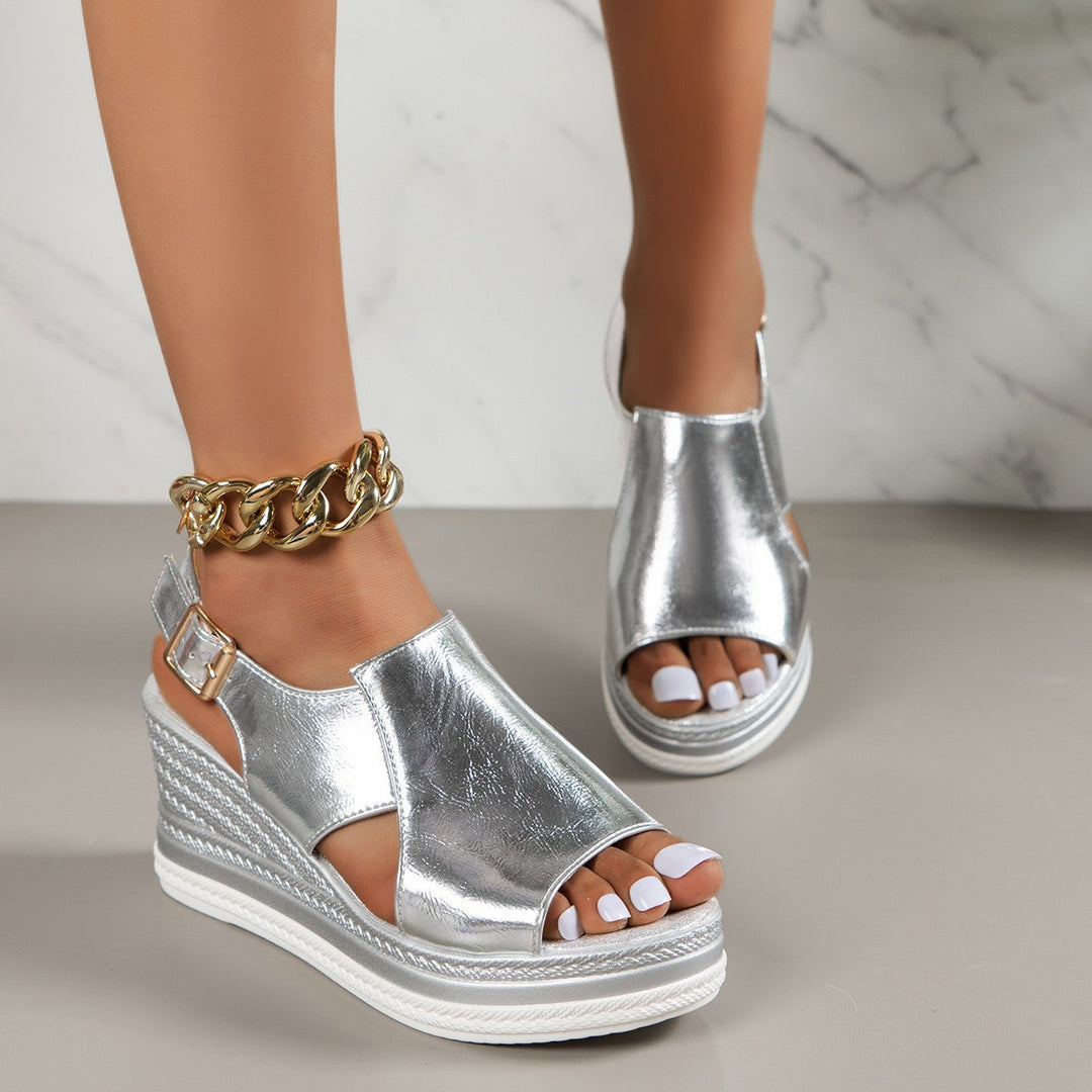 Levoire | Sandales Orthopédiques Design Pratique Argent 6 AU (37 EU)