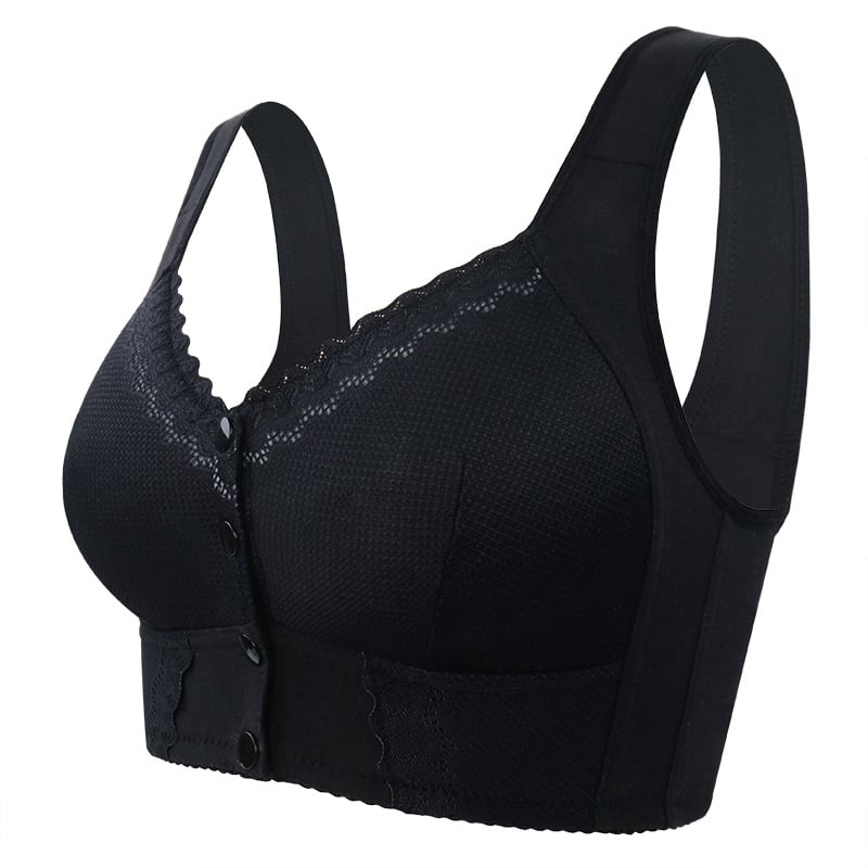 Levoire | Soutien-Gorge Confort Léger Fermeture Frontale Noir