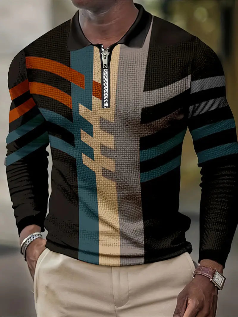 Levoire | Chemise Vintage Manches Longues Motif Damier