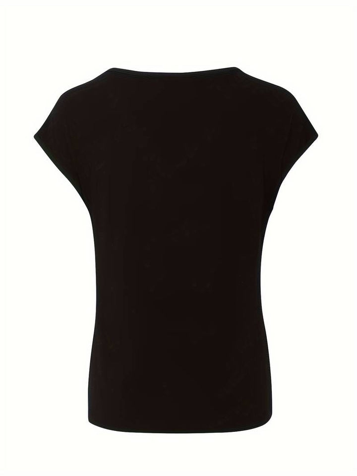 Levoire | T-Shirt Avec Imprimé Cœur Et Décolleté En V
