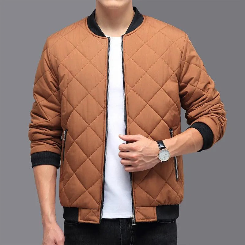 Levoire | Veste avec broderies en diamant pour hommes
