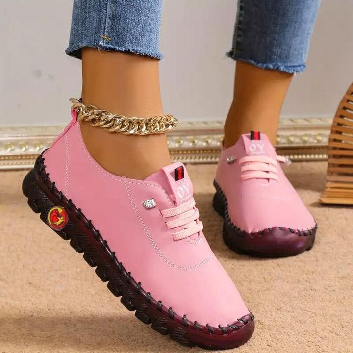 Levoire | Chaussures en cuir légères antidérapantes Rose