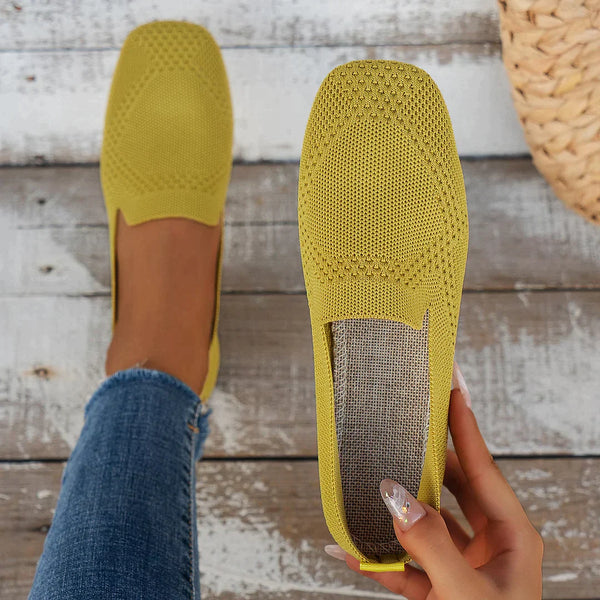 Levoire | Chaussures D'Été Orthopédiques Antidérapantes Pour Femmes Laura Jaune