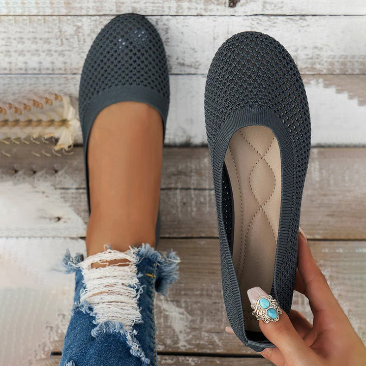 Levoire | Baskets Basses Confortables Pour Femmes Gris foncé