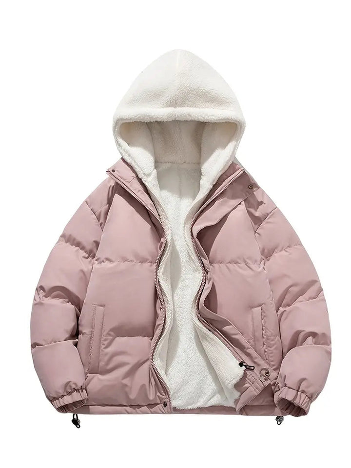 Levoire | Veste En Fleece À Manches Longues Avec Poches Rosa