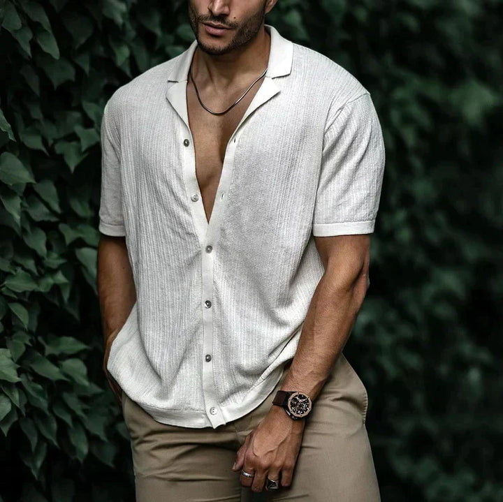 Levoire | Chemise Pour Homme Élégante Et Confortable Avec Boutons Blanc