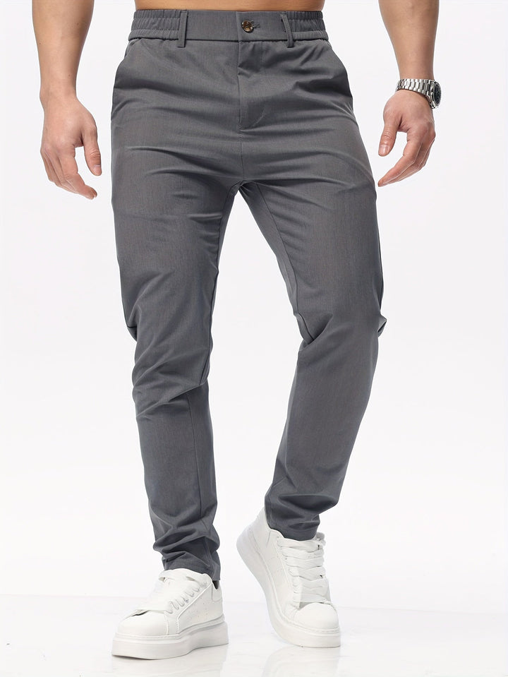 Levoire | Pantalons D'Affaires Confortables Pour Hommes Coupe Slim