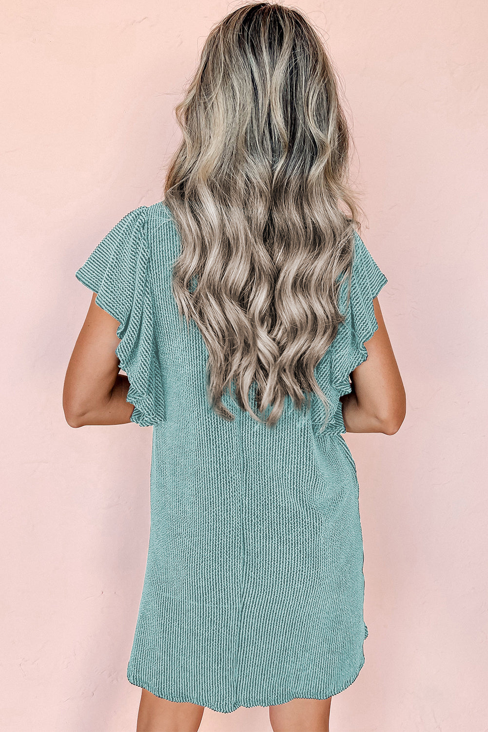 Levoire | Robe Mini Avec Manches Papillon