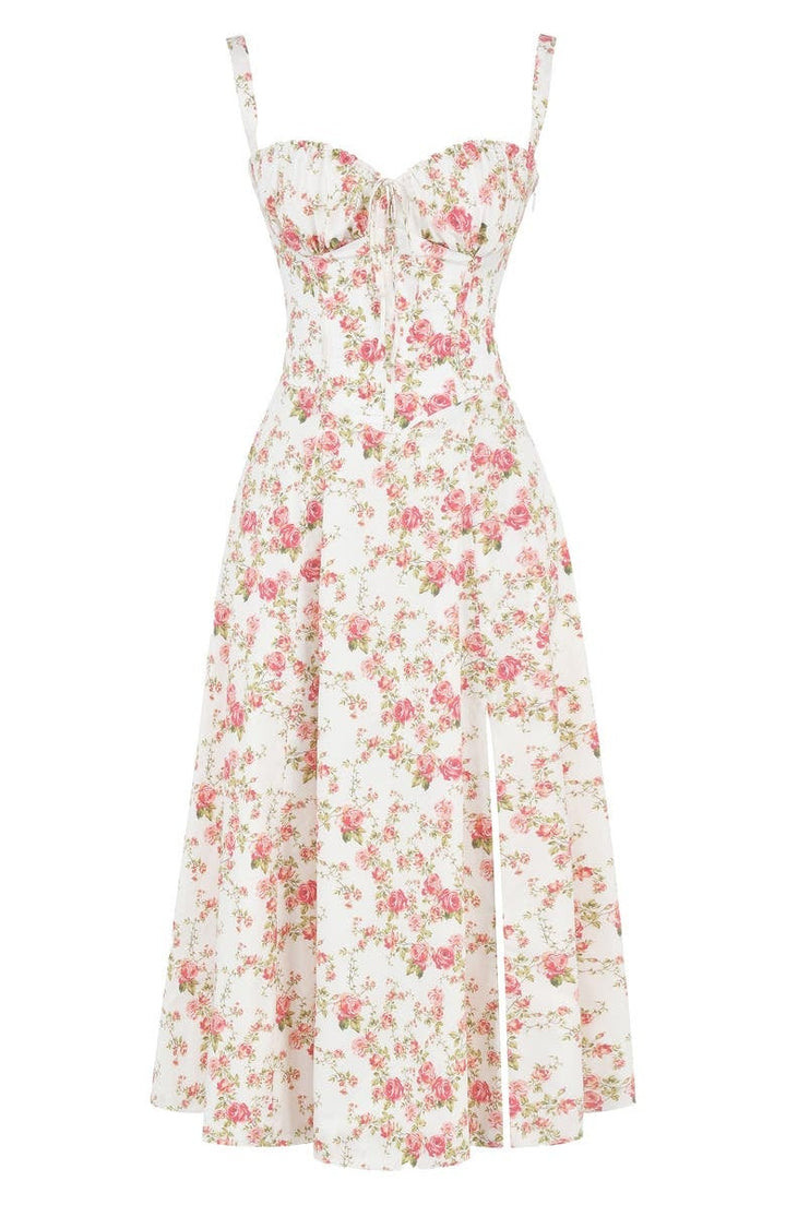 Levoire | Bustier Robe Thea Durable Polyester Mix Fleur de rose