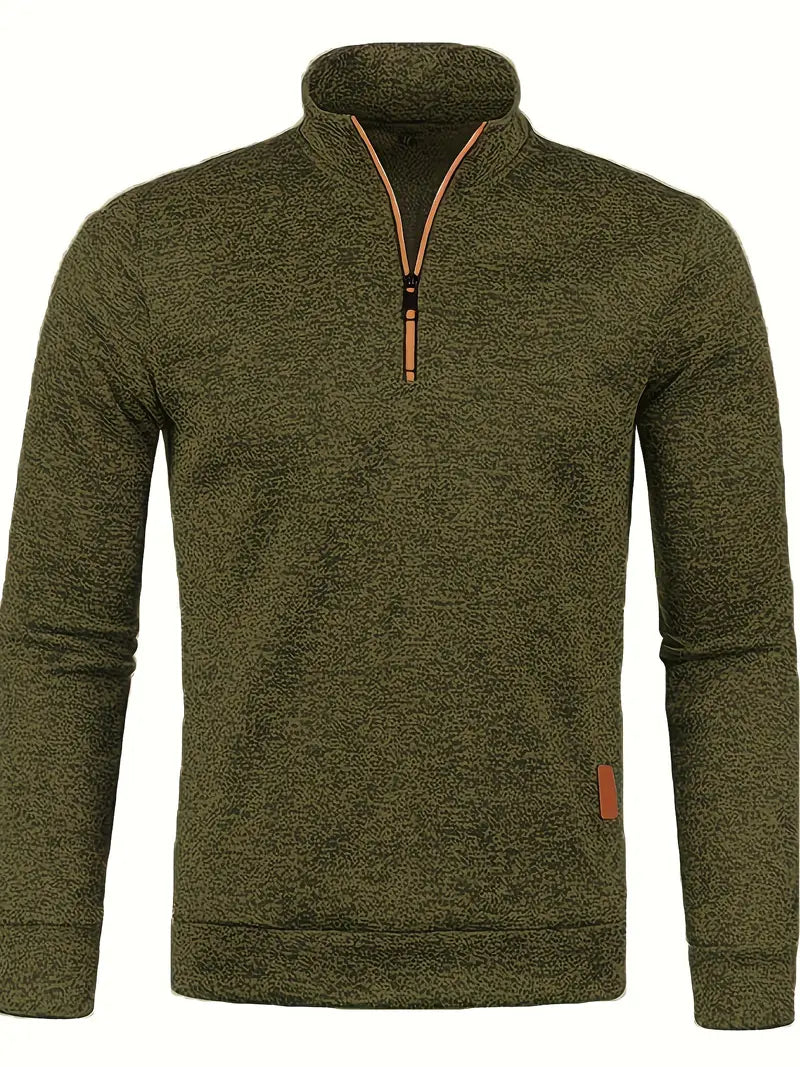 Levoire | Pull À Manches Longues Vert armée