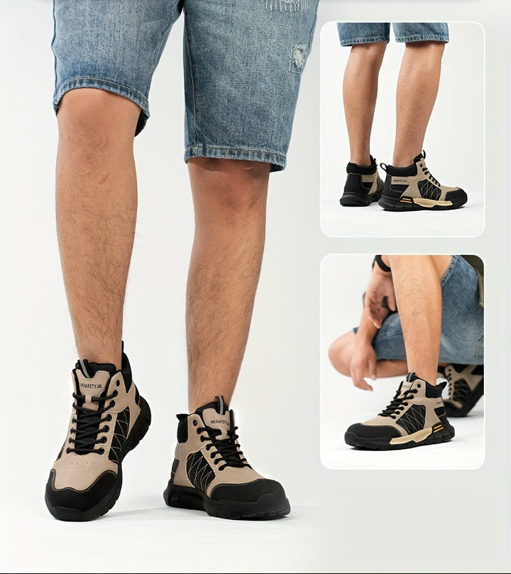 Levoire | Bottes De Sécurité Mi-Rectangulaires Durables Pour Hommes