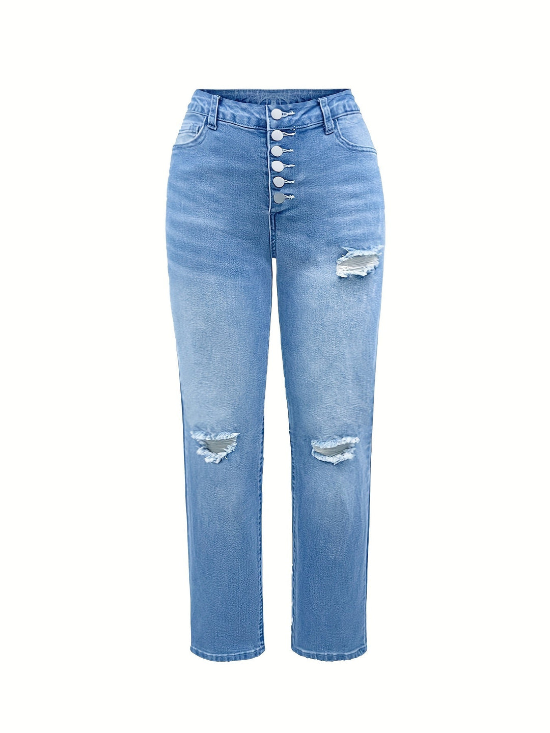 Levoire | Usé Bleu Femme Stretch Jean