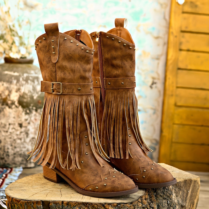 Levoire | Bottes De Femme Élégantes Avec Semelle Épaisse Et Haute