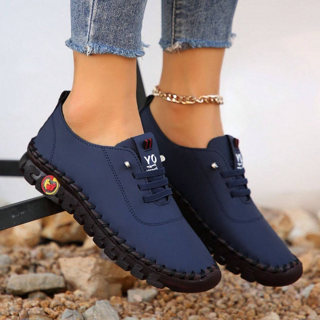 Levoire | Chaussures en cuir légères antidérapantes Bleu