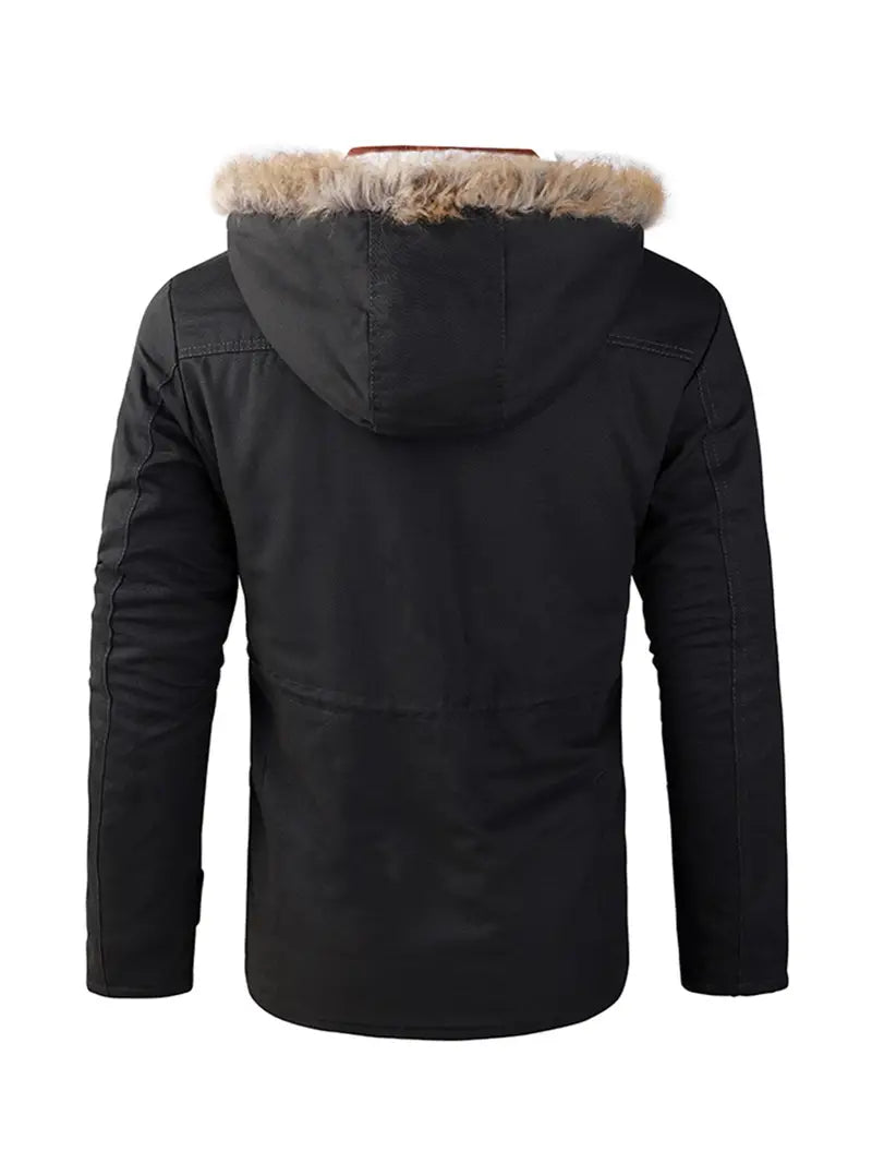 Levoire | Parka Avec Capuche En Fausse Fourrure Pour Hommes