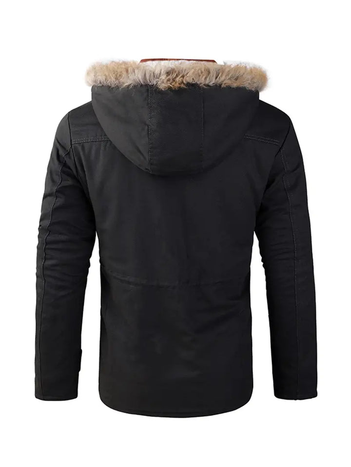 Levoire | Parka Avec Capuche En Fausse Fourrure Pour Hommes