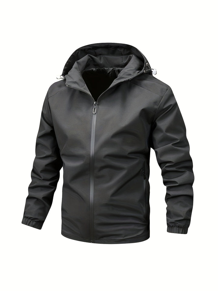 Levoire | Coupe-Vent Homme Veste De Sport À Manches Longues Noir