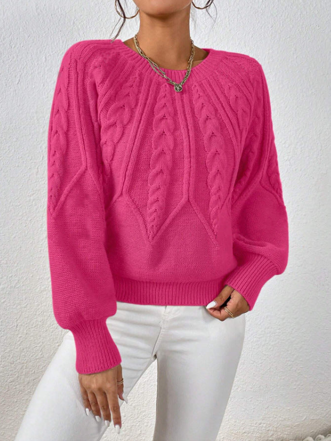Levoire | Pull Élégant Rose Rouge