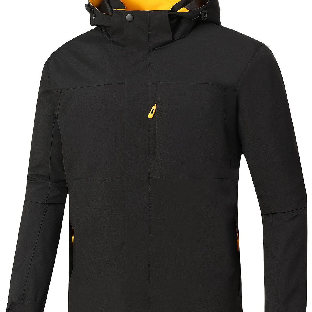 Levoire | Veste Imperméable Légère Pour Hommes Avec Capuche