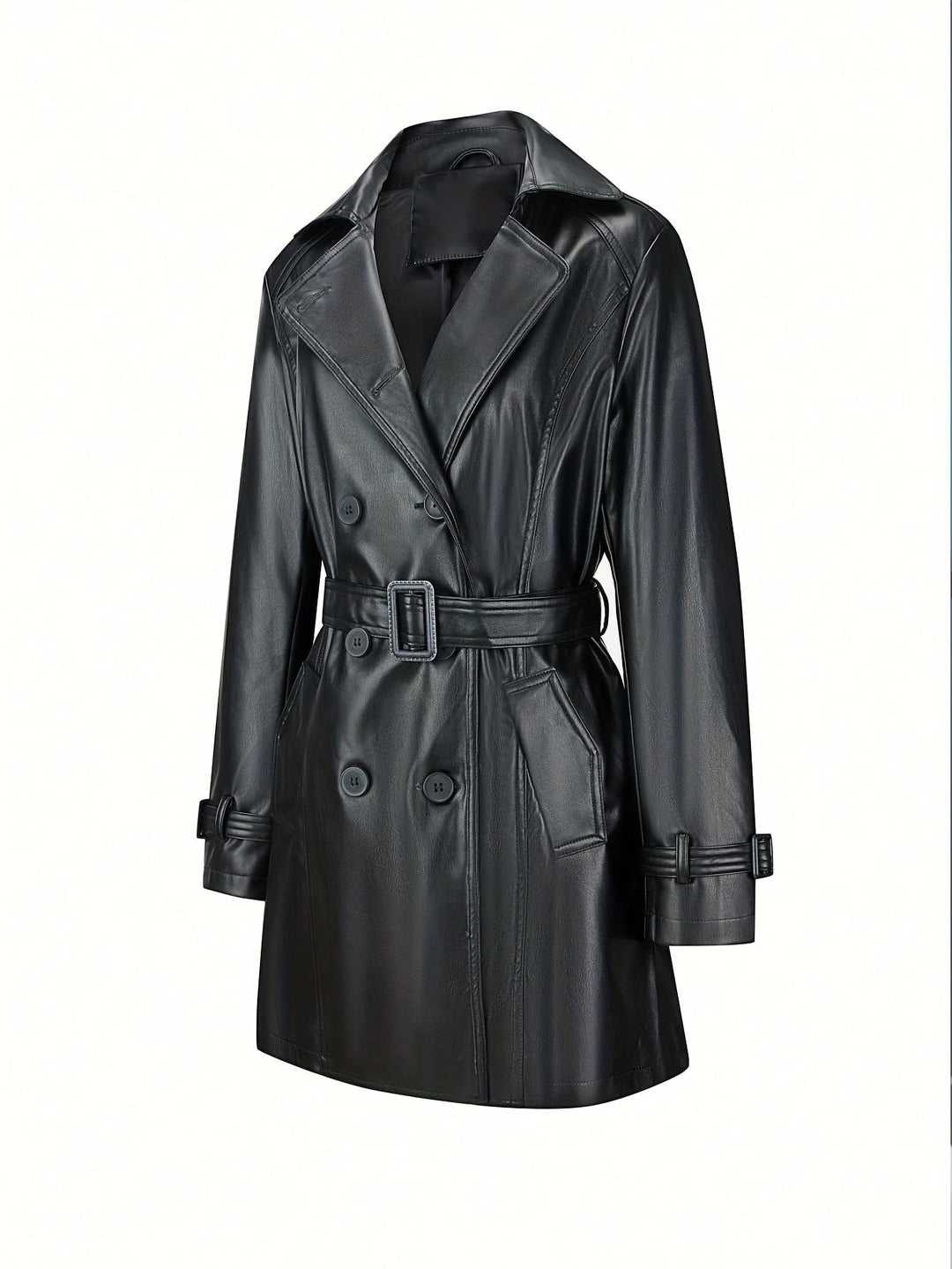 Levoire | Trench-Coat Vintage À Double Boutonnage Ceinturé
