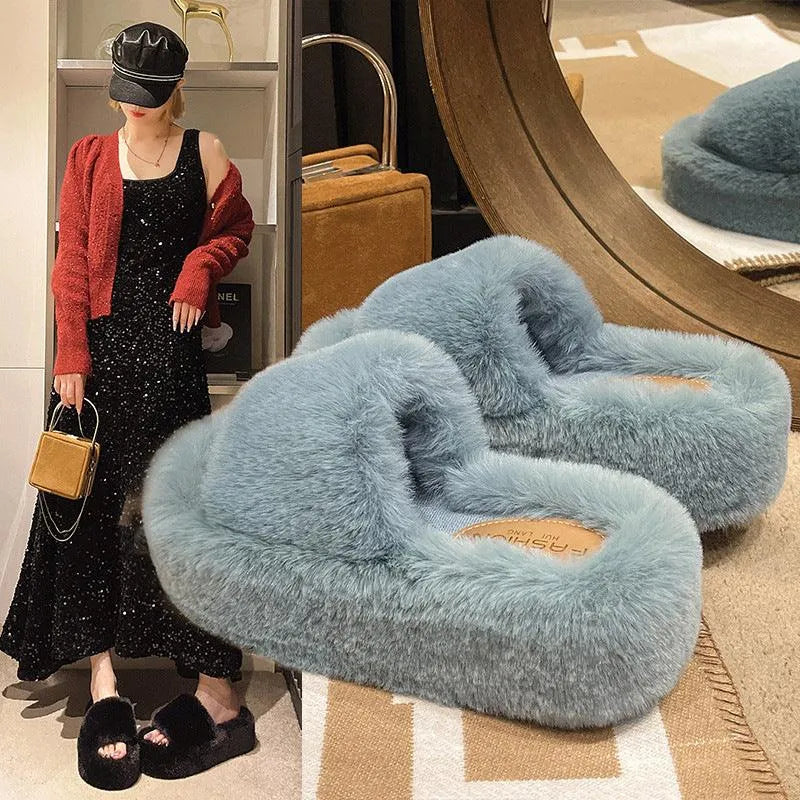 Levoire | Pantoufles douces à semelle épaisse pour femmes