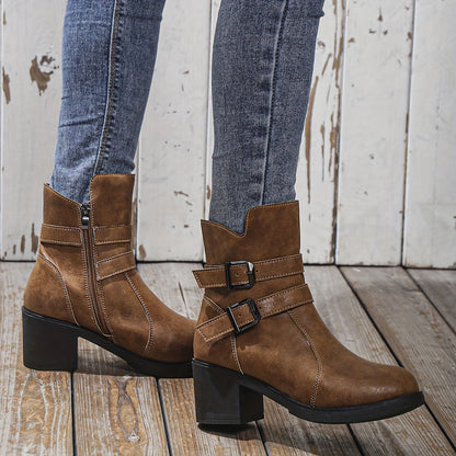 Levoire | Bottes À Semelle Épaisse Sans Combinaison Avec Fermeture Éclair Latérale