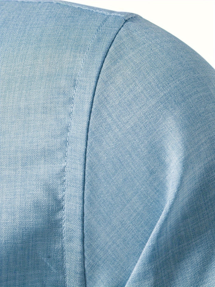Levoire | Chemise Décontractée Légère À Manches Longues Pour Hommes