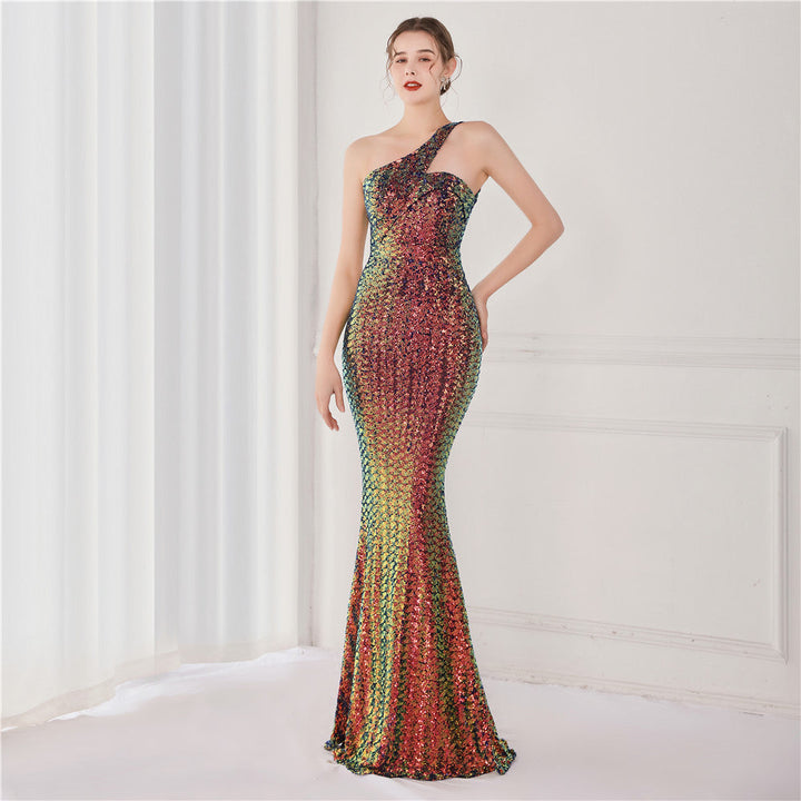 Levoire | Robe de soirée décontractée et élégante Vert