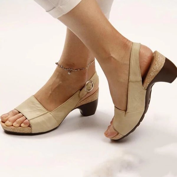 Levoire | Chaussures Orthopédiques Confortables pour Femmes Khaki