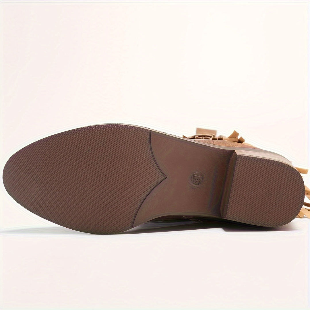 Levoire | Bottes De Femme Élégantes Avec Semelle Épaisse Et Haute