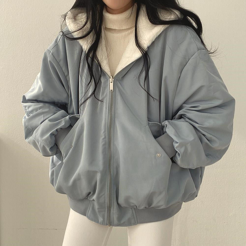 Levoire | Veste douillette et thermique Bleu